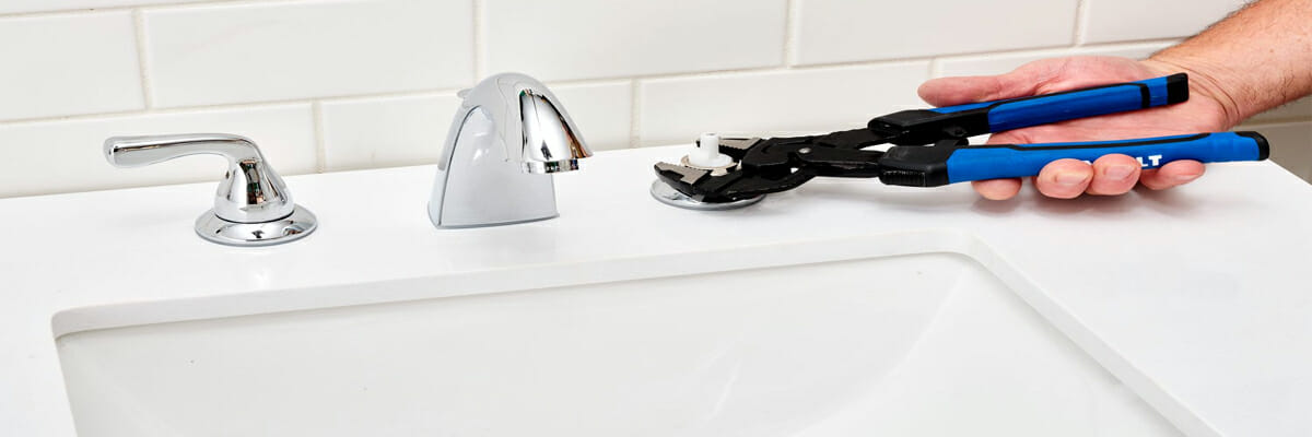 fixing a faucet