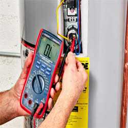 water heater element testing