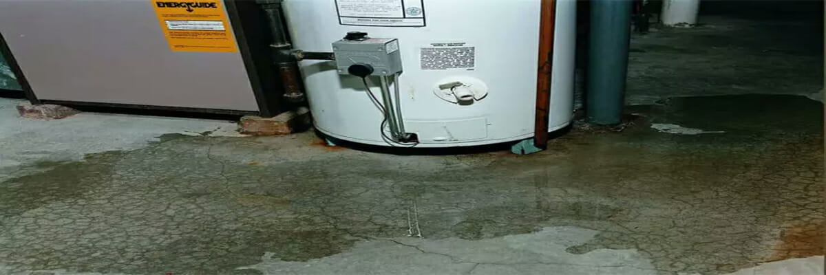 water heater leak