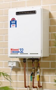 Rinnai Instant Hot Water System Wall Mounted