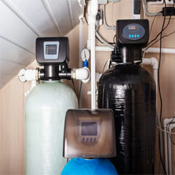 installing a water softener