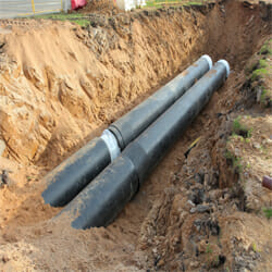 pipe replacement excavation