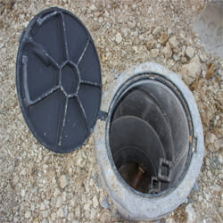 a smelly drain